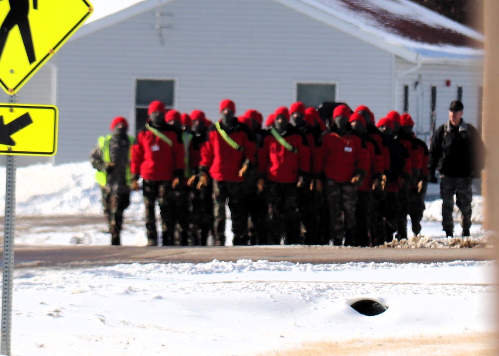 Wisconsin Challenge Academy students hold training at Fort McCoy