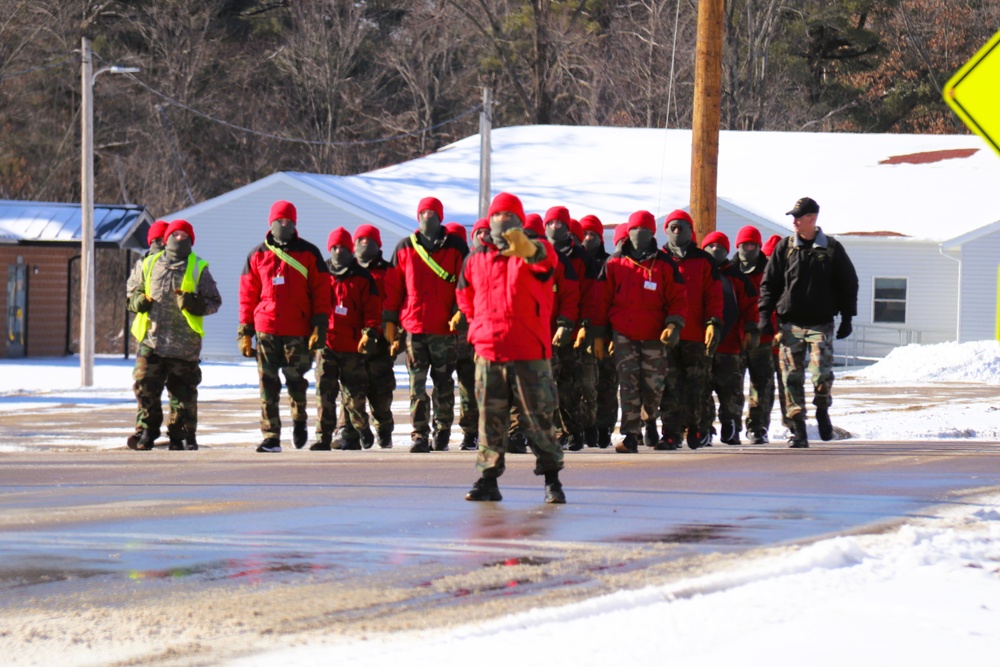 Wisconsin Challenge Academy students hold training at Fort McCoy