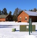 Cabins are available to rent year-round at Fort McCoy’s Pine View Campground; winter offers a unique experience