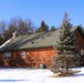 Cabins are available to rent year-round at Fort McCoy’s Pine View Campground; winter offers a unique experience