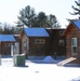 Cabins are available to rent year-round at Fort McCoy’s Pine View Campground; winter offers a unique experience