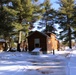 Cabins are available to rent year-round at Fort McCoy’s Pine View Campground; winter offers a unique experience