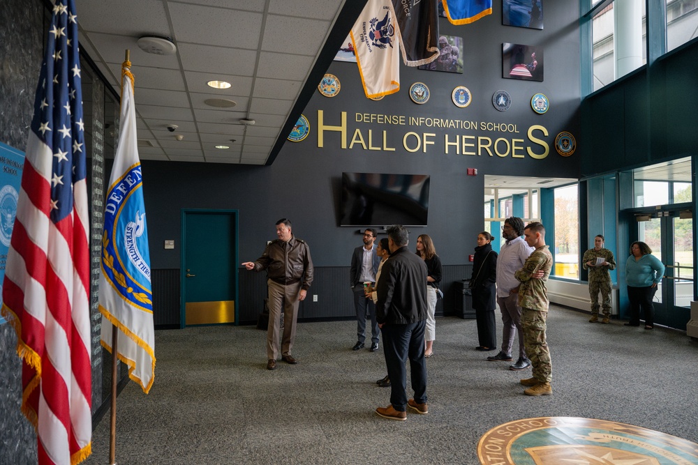 The Elliott School of International Affairs Visits DMA HQ