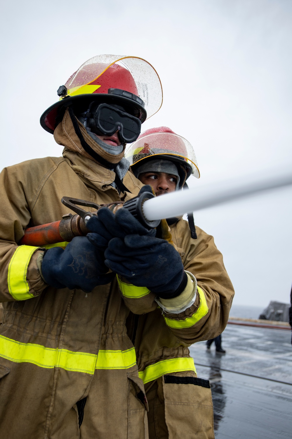 Nimitz Conducts a General Quarters Drill