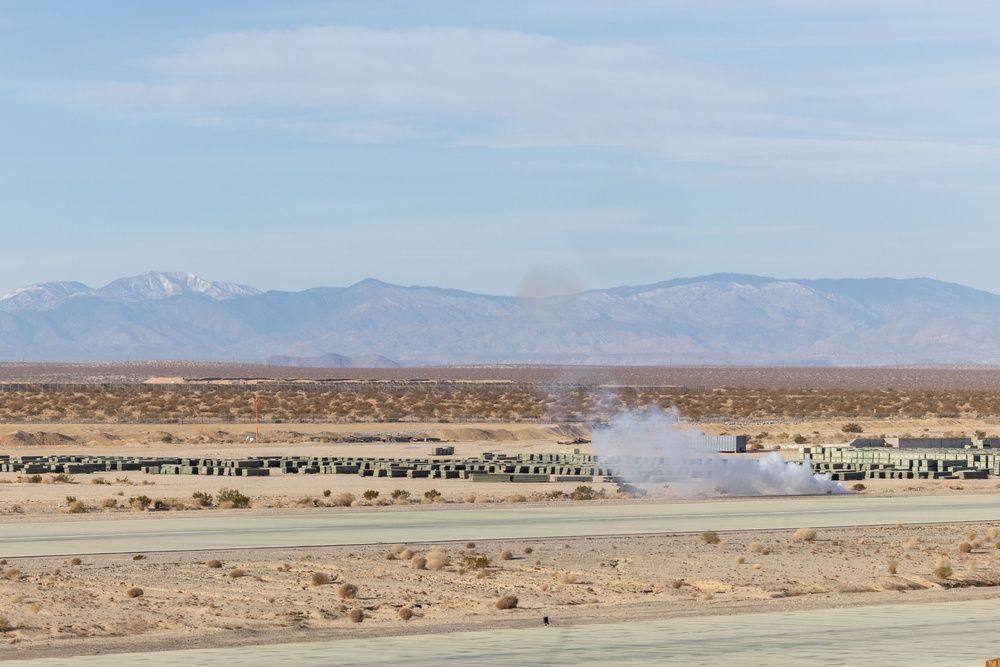 Marines conduct Basic Recovery After Attack during ITX 1-25