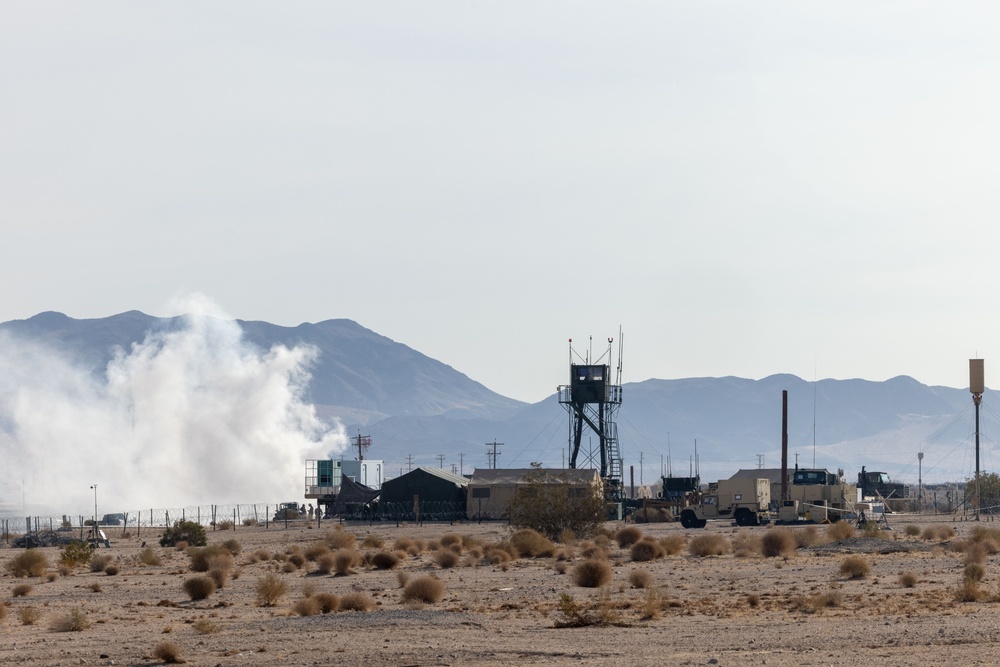 Marines conduct Basic Recovery After Attack during ITX 1-25
