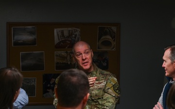 U.S. Air Force Gen. Bussiere visits Vandenberg SFB during MMIII test launch