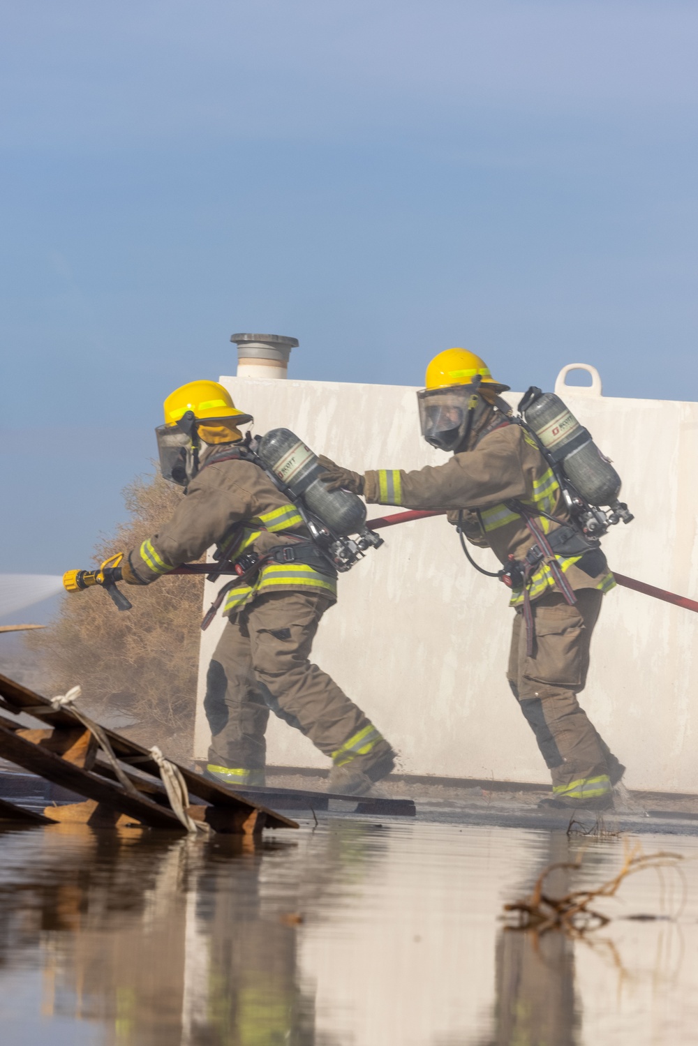 Marines conduct Basic Recovery After Attack during ITX 1-25