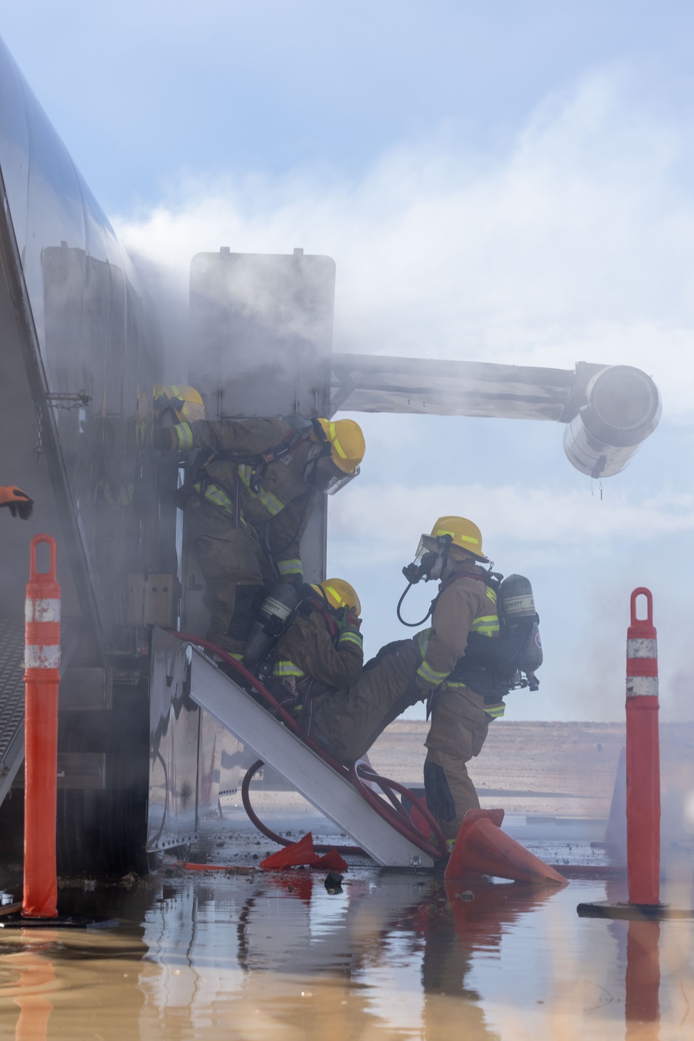 Marines conduct Basic Recovery After Attack during ITX 1-25
