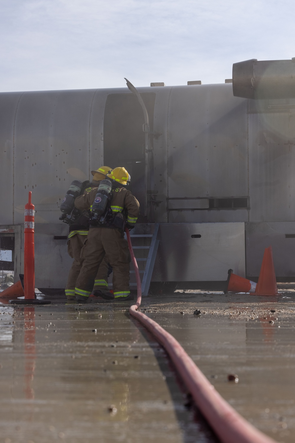 Marines conduct Basic Recovery After Attack during ITX 1-25