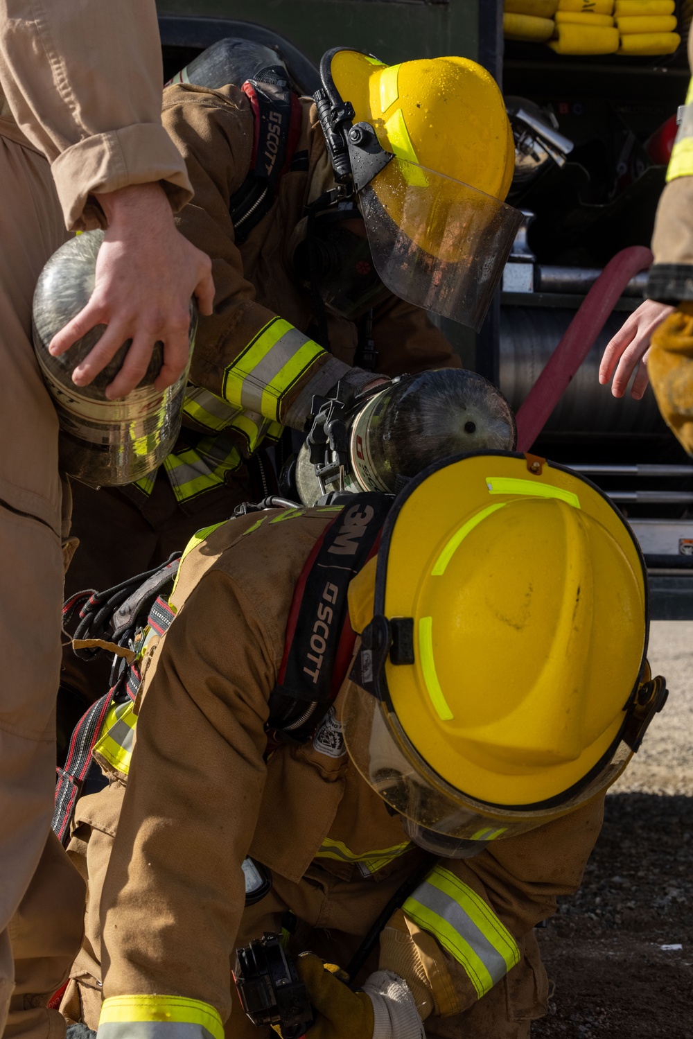Marines conduct Basic Recovery After Attack during ITX 1-25