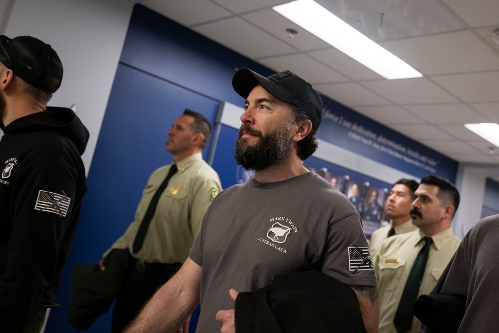 California Wildfire Firefighters Tour Pentagon