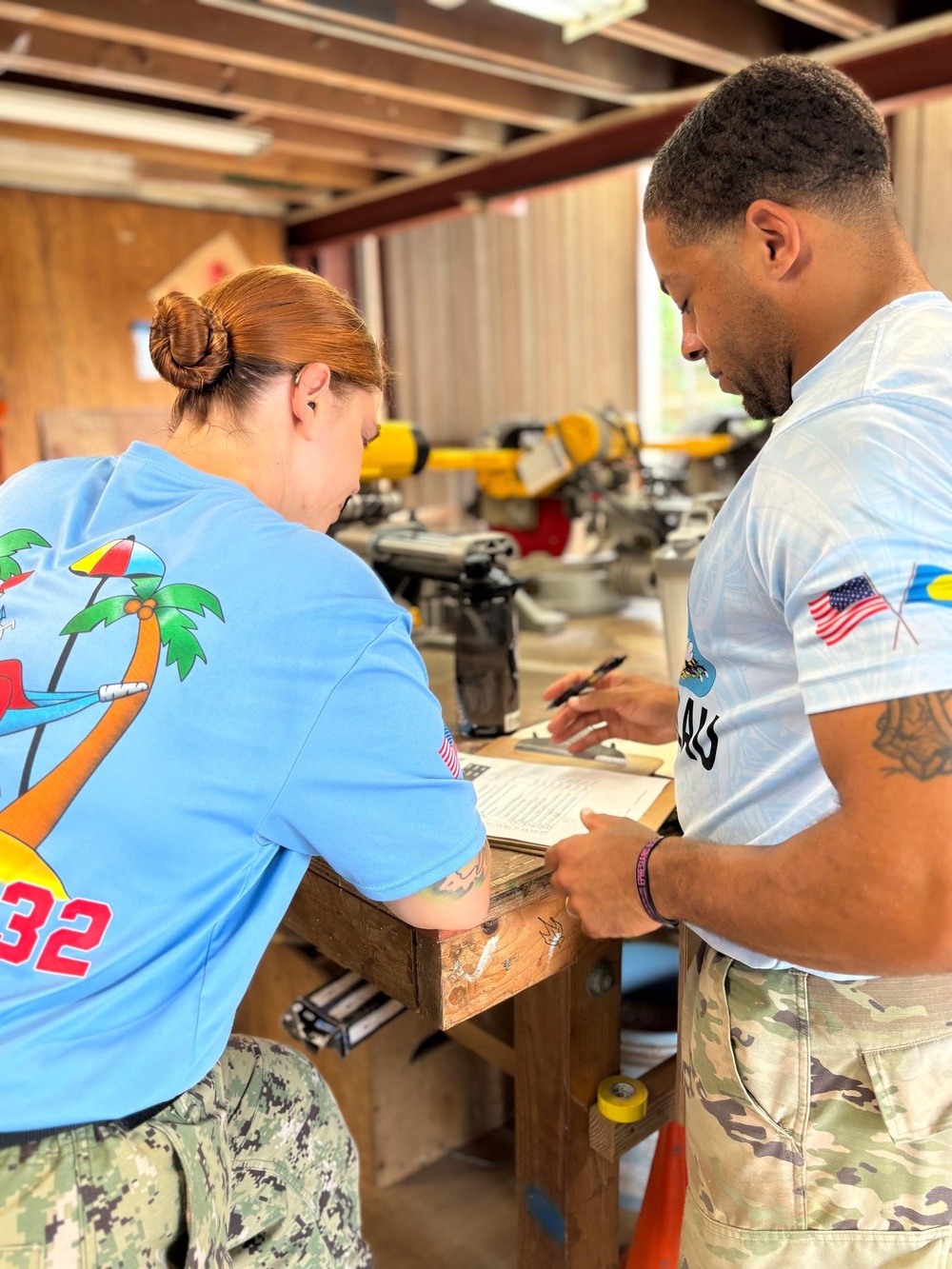 NMCB 133 Deployed as Civic Action Team, Palau