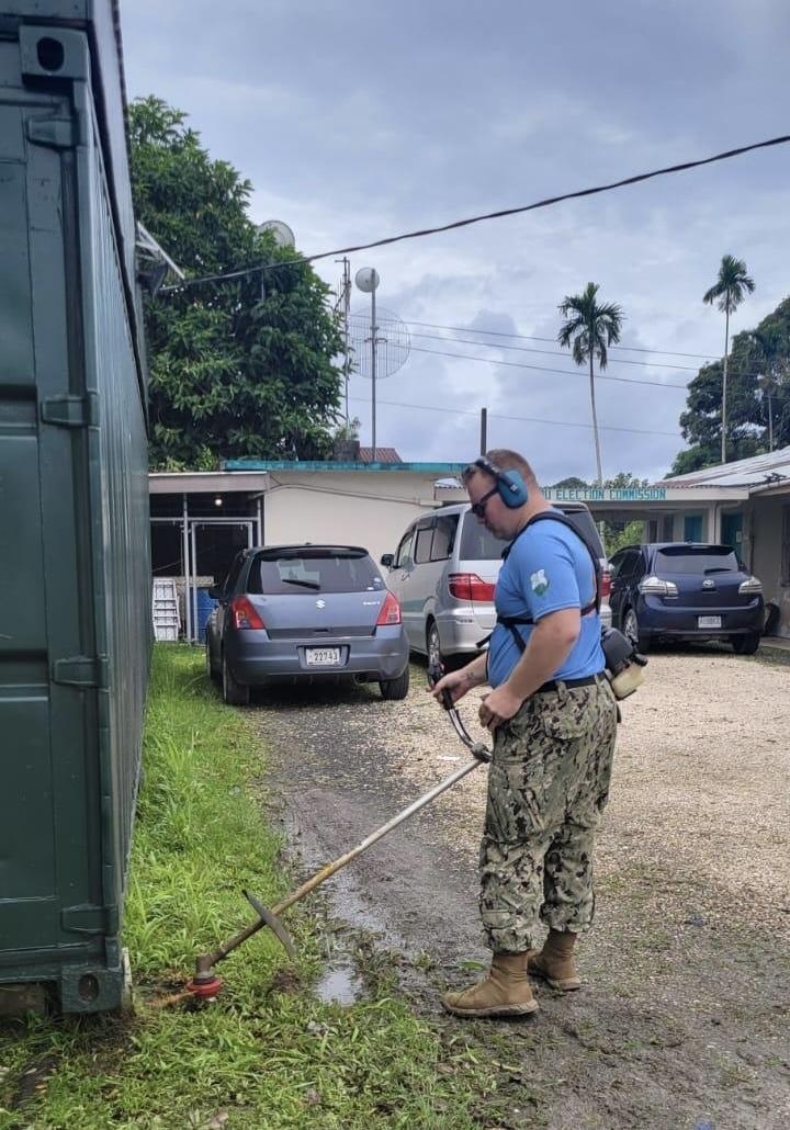 NMCB 133 Deployed as Civic Action Team, Palau