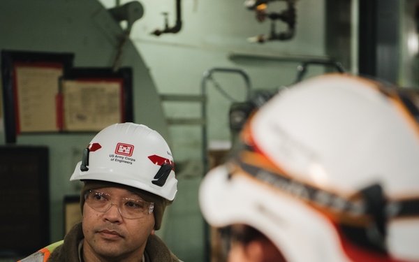 Baltimore District leadership visits site of former SM-1A nuclear power plant in Alaska