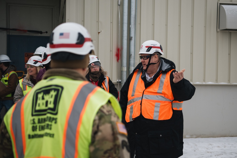 Baltimore District leadership visits site of former SM-1A nuclear power plant in Alaska