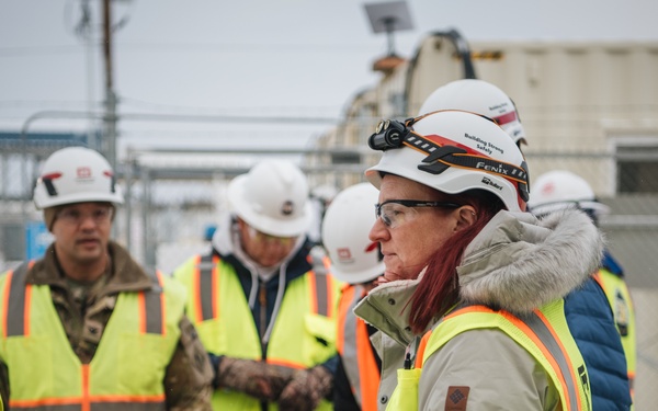 Baltimore District leadership visits site of former SM-1A nuclear power plant in Alaska