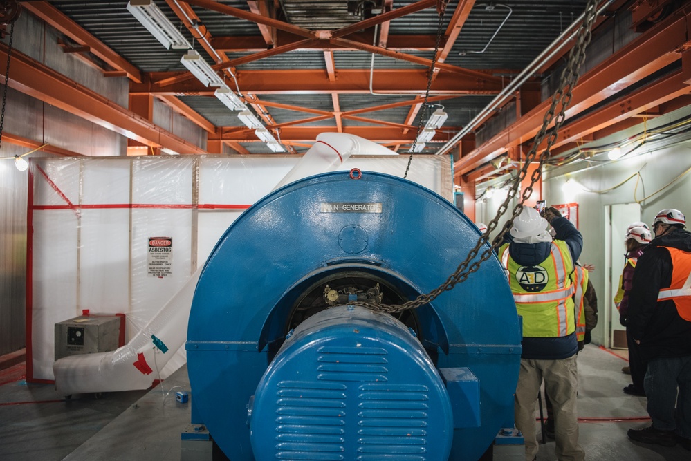 Baltimore District leadership visits site of former SM-1A nuclear power plant in Alaska