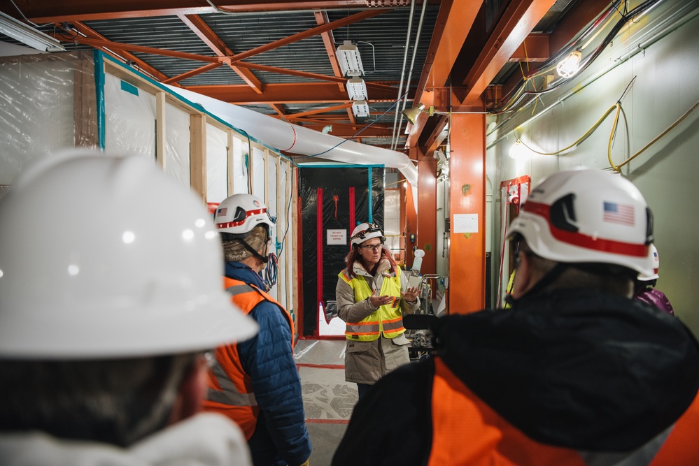 Baltimore District leadership visits site of former SM-1A nuclear power plant in Alaska