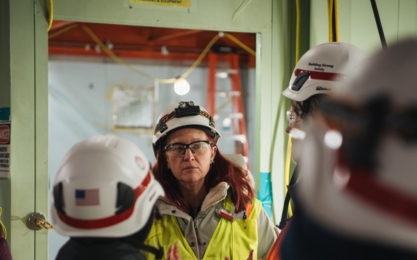 Baltimore District leadership visits site of former SM-1A nuclear power plant in Alaska