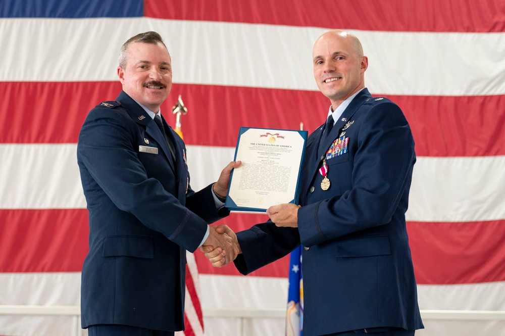 54th OSS Change of Command