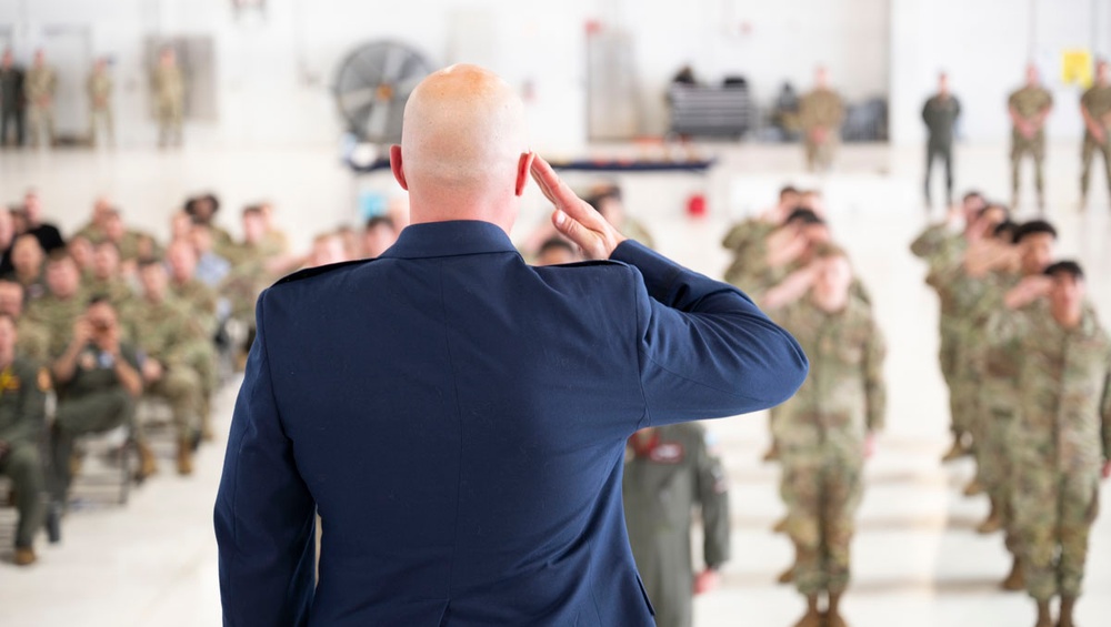 54th OSS Change of Command