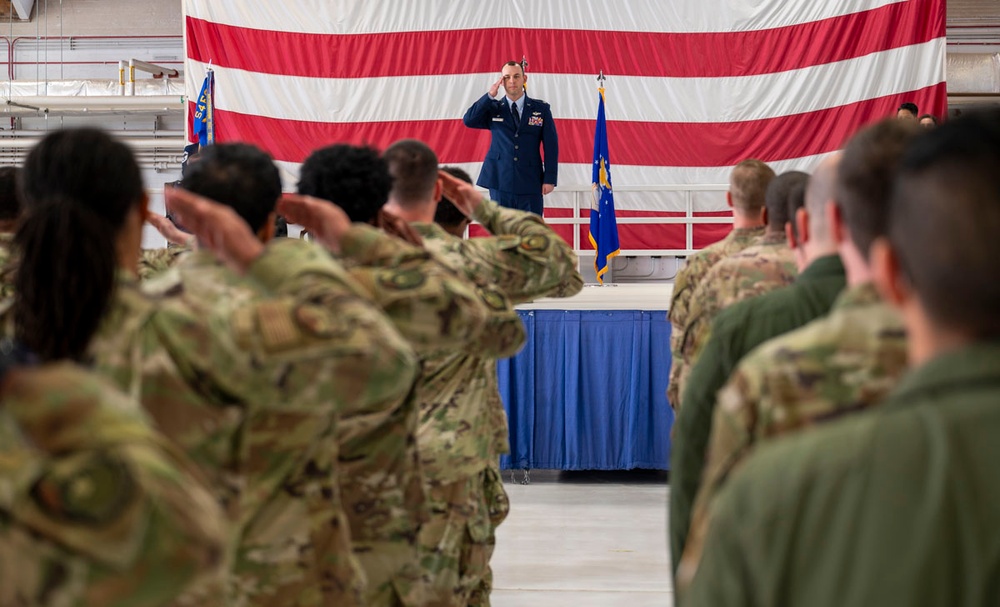 54th OSS Change of Command