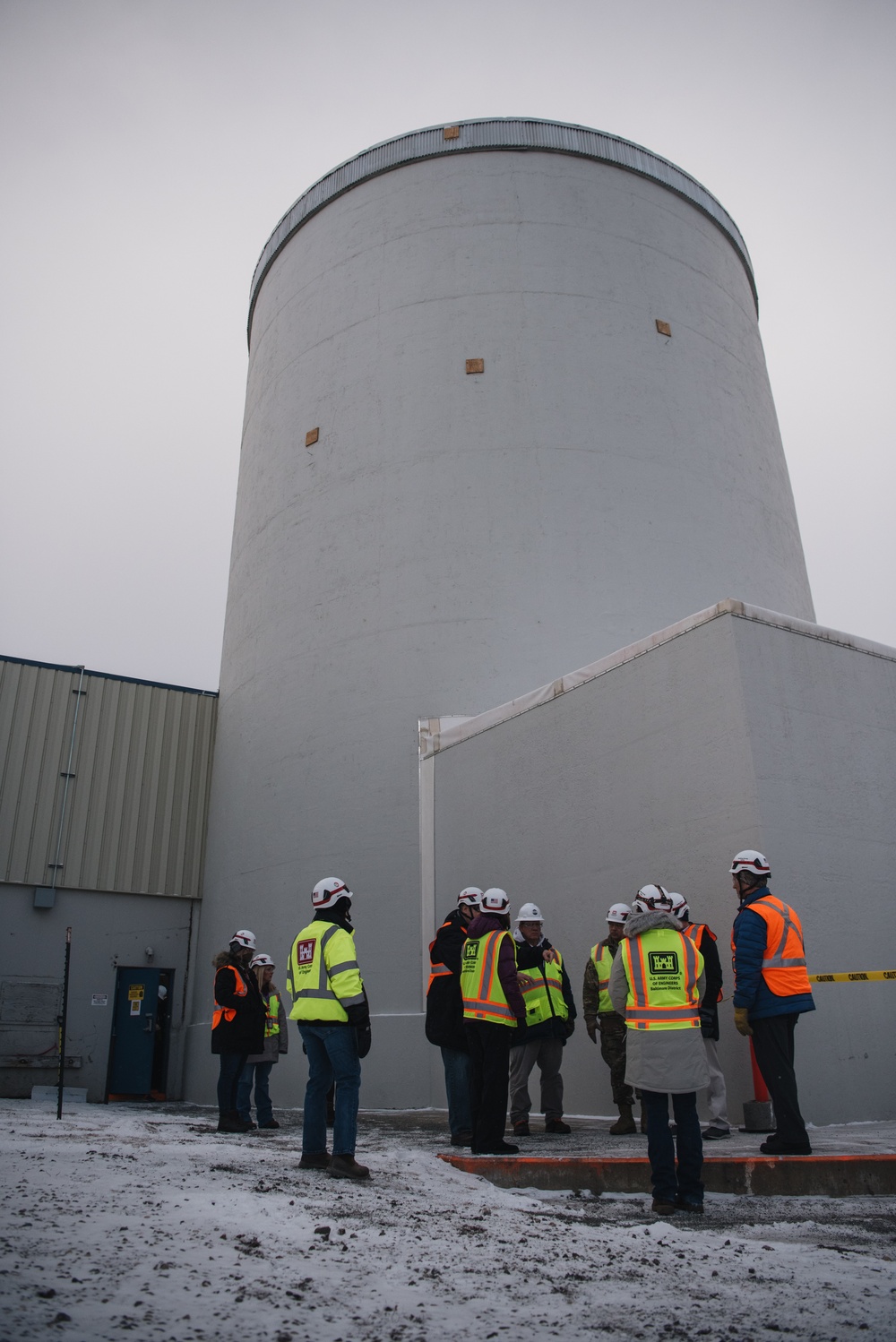 Baltimore District leadership visits site of former SM-1A nuclear power plant in Alaska