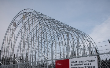 Baltimore District leadership visits site of former SM-1A nuclear power plant in Alaska