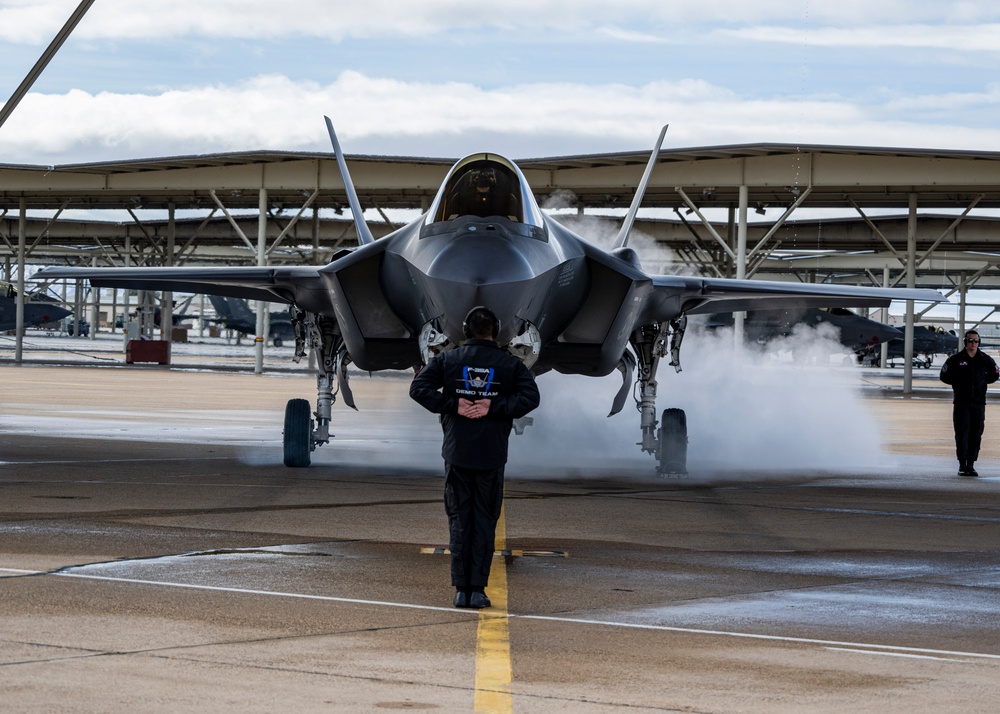 F-35A Demonstration Team Pilot is Recertified