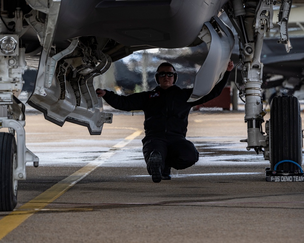 F-35A Demonstration Team Pilot is Recertified