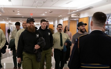 California Wildfire Firefighters Tour Pentagon