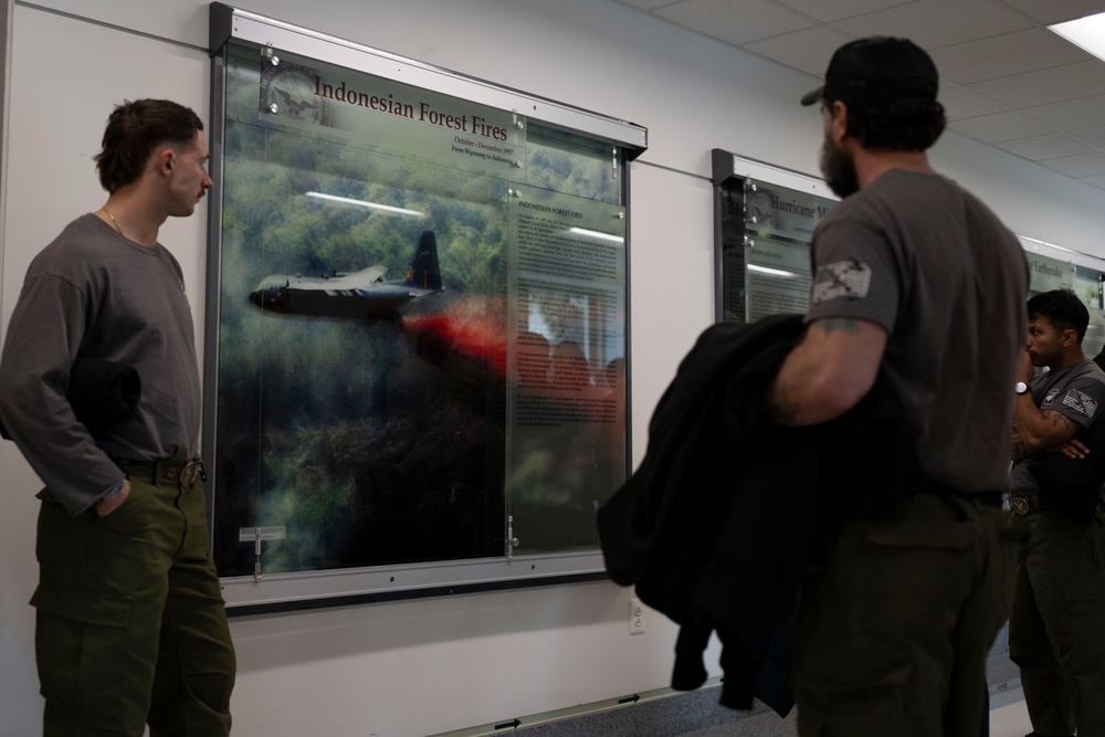 California Wildfire Firefighters Tour Pentagon