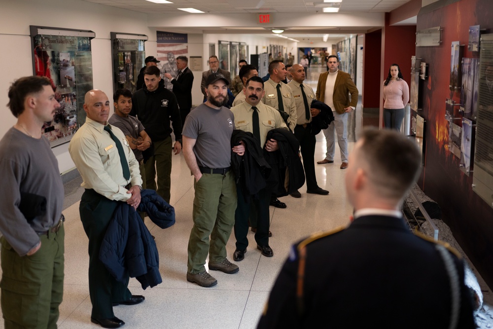 California Wildfire Firefighters Tour Pentagon