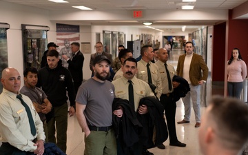 California Wildfire Firefighters Tour Pentagon