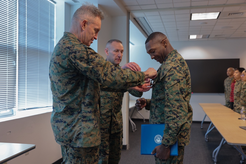 MCRC Commanding General Awards Marines and Civilians