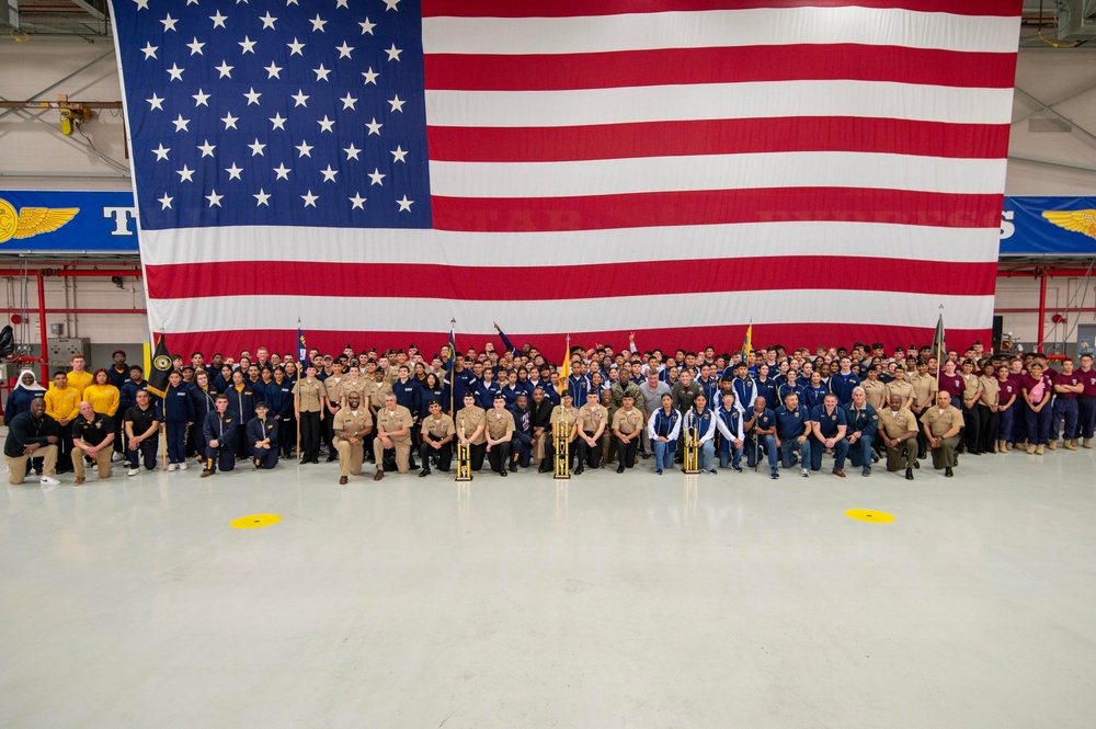 NAS JRB Fort Worth Hosts Inaugural NJROTC Area 19 Championship Field and Drill Meet