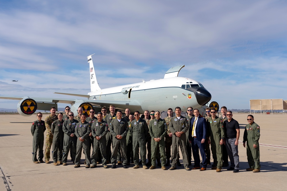 AFSOUTH displays transparency with foreign partners in WC-135 mission