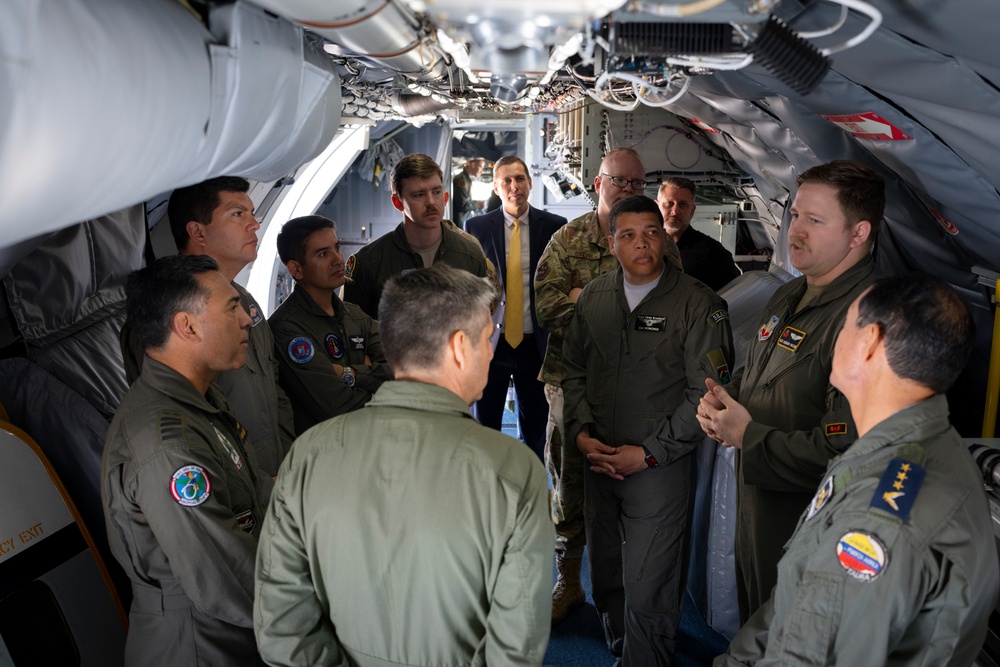 AFSOUTH displays transparency with foreign partners in WC-135 mission