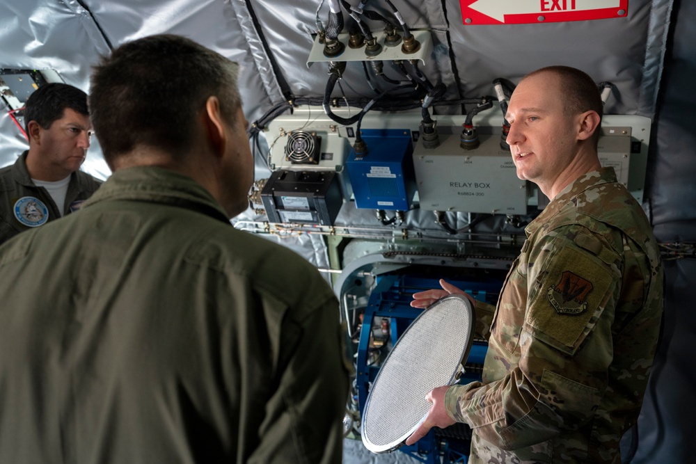 AFSOUTH displays transparency with foreign partners in WC-135 mission