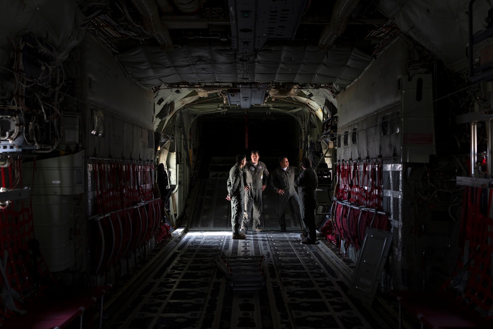 AFSOUTH displays transparency with foreign partners in WC-135 mission