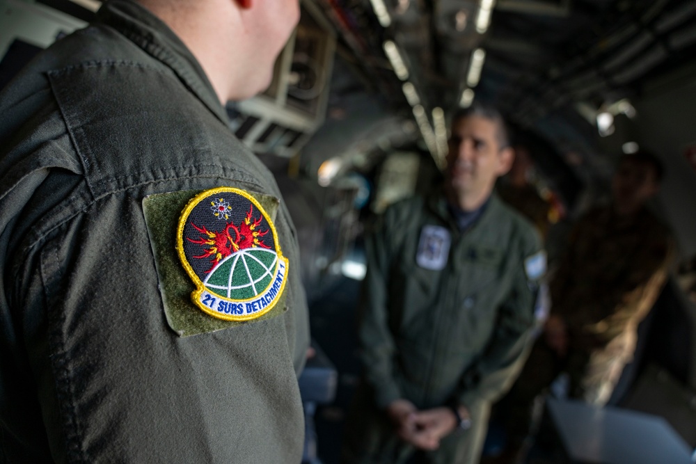 AFSOUTH displays transparency with foreign partners in WC-135 mission