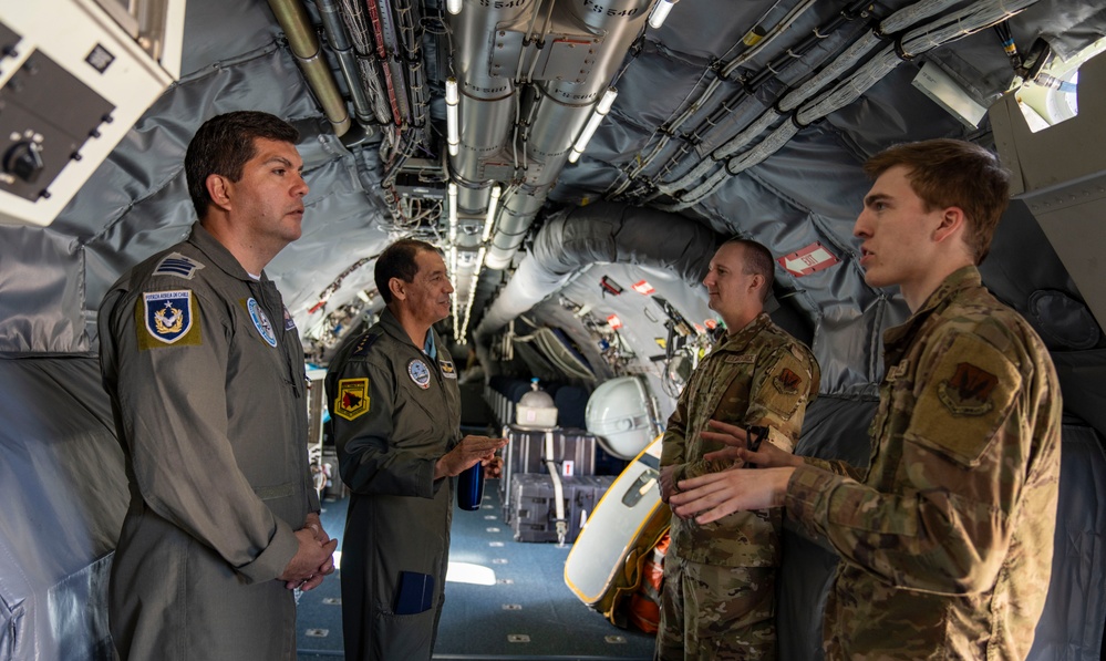 AFSOUTH displays transparency with foreign partners in WC-135 mission