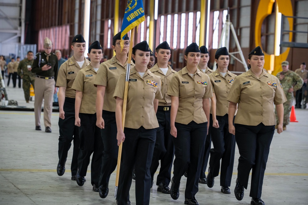 NAS JRB Fort Worth Hosts Inaugural NJROTC Area 19 Championship Field and Drill Meet