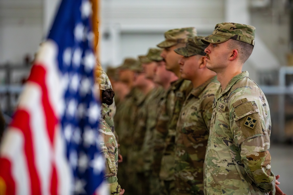 Fox Company, 4th Attack Battalion, 4th Aviation Regiment Change of Responsibility