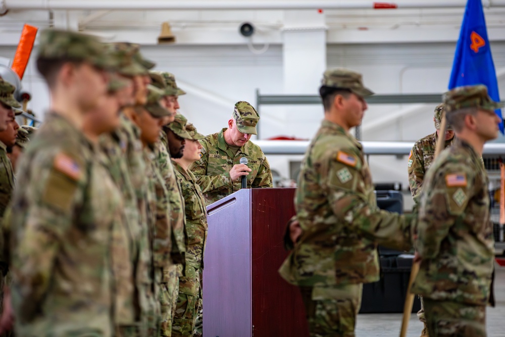 Fox Company, 4th Attack Battalion, 4th Aviation Regiment Change of Responsibility