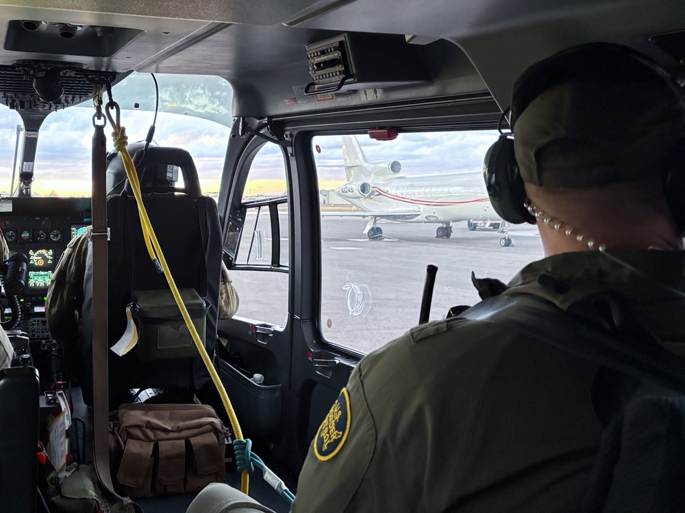 Task Force Sentinel Aviation supporting Southern Border Mission