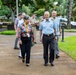 General Stefan Schulz, Deputy Head of Security and Defense Policy for Germany, visits at the Daniel K. Inouye Asia-Pacific Center