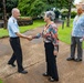 General Stefan Schulz, Deputy Head of Security and Defense Policy for Germany, visits at the Daniel K. Inouye Asia-Pacific Center