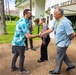 Assistant Secretary Emil Stojanovski, Department of Foreign Affairs and Trade (Australia), visits at the Daniel K. Inouye Asia-Pacific Center for Security Studies